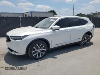2023 Acura MDX Technology z VIN 5J8YD9H45PL000928, wystawiony jako Copart lot #58206855 z przebiegiem 32 168 mil mil oraz Szkoda całkowita • Salvage title. Historia ofert i sprzedaży dostępna na DreamBid. Obrazek 1.