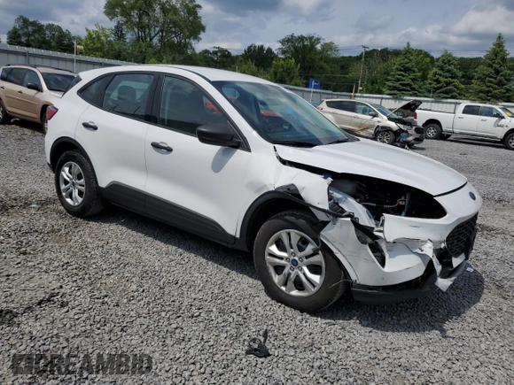 2022 Ford Escape S with VIN 1FMCU9F61NUA85556, listed as a Copart auction lot 61167965 with 35,365 mi miles and Salvage title. Bid and sale history available at DreamBid. Image 4.