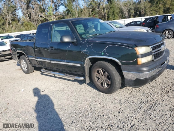 2007 Chevrolet Silverado 1500 Classic Work Truck with VIN 1GCEC19X97Z148012, listed as a Copart auction lot 44987495 with 250,031 mi miles and Salvage Title. Bid and sale history available at carsss.com. Image 4.