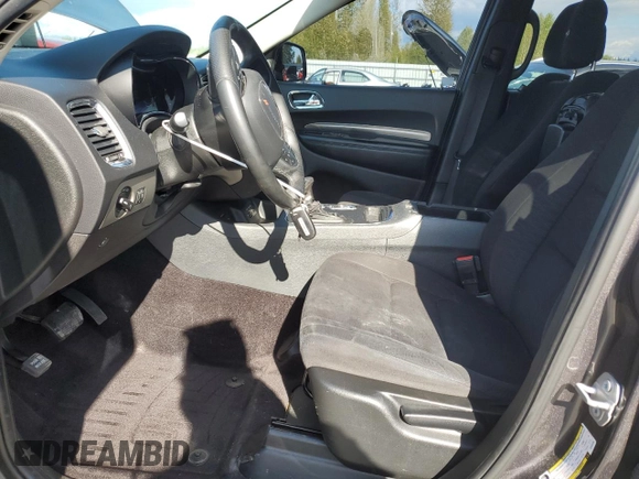 2018 Dodge Durango SXT z VIN 1C4RDJAG4JC489483, wystawiony jako Copart lot #54107105 z przebiegiem 92 676 mil mil oraz Szkoda całkowita • Salvage title. Historia ofert i sprzedaży dostępna na DreamBid. Obrazek 7.