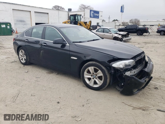 2013 BMW 5 Series 528i xDrive with VIN WBAXH5C50DD113325, listed as a Copart auction lot 49033955 with 119,446 mi miles and Salvage Title. Bid and sale history available at carsss.com. Image 4.