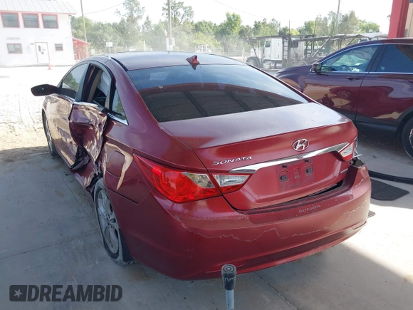 2013 Hyundai Sonata Limited with VIN 5NPEC4ACXDH521491, listed as a IAAI auction lot 42100842 with 90,270 mi miles and . Bid and sale history available at DreamBid. Image 3.