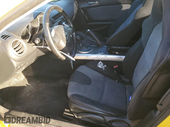2004 Mazda RX-8 z VIN JM1FE17N640115680, wystawiony jako Copart lot #42156205 z przebiegiem 133 558 mil mil oraz Szkoda całkowita • Salvage title. Historia ofert i sprzedaży dostępna na DreamBid. Obrazek 7.