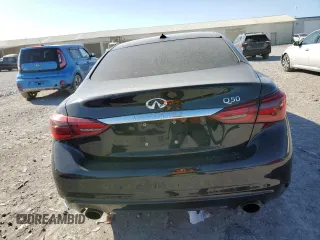 2019 Infiniti Q50 Luxe с VIN JN1EV7AP4KM516906, выставлен на аукционе Copart как лот 53291835 с пробегом 95 379 миль миль и Списание • Salvage title. История ставок и продаж доступна на DreamBid. Изображение 6.
