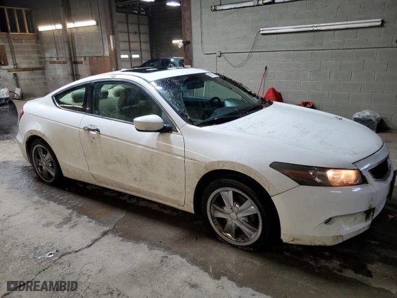 2009 Honda Accord Cpe EX-L with VIN 1HGCS22839A005448, listed as a Copart auction lot 84069934 with 112,328 mi miles and Salvage Title. Bid and sale history available at carsss.com. Image 4.