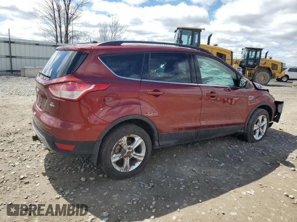 2016 Ford Escape SE with VIN 1FMCU9G96GUA73642, listed as a Copart auction lot 52848665 with 184,485 mi miles and Non Repairable. Bid and sale history available at carsss.com. Image 3.