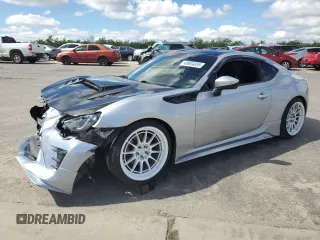 2015 Scion FR-S with VIN JF1ZNAA12F8700446, listed as a Copart auction lot 49834095 with 96,608 mi miles and Salvage Title. Bid and sale history available at carsss.com. Image 1.
