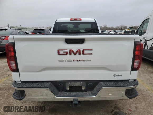2024 GMC Sierra 1500 with VIN 3GTNUAED8RG389622, listed as a Copart auction lot 49223865 with 9,783 mi miles and Salvage Title. Bid and sale history available at DreamBid. Image 6.