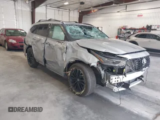 2023 Toyota Highlander L with VIN 5TDKDRAH1PS015202, listed as a IAAI auction lot 42609187 with 45,866 mi miles and . Bid and sale history available at DreamBid. Image 1.
