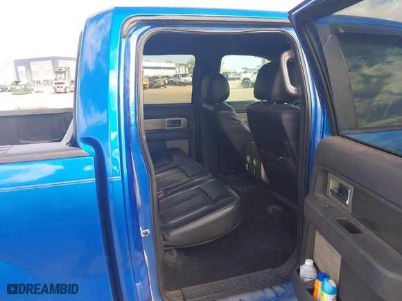 2013 Ford F-150 XL with VIN 1FTFW1CF2DFD94327, listed as a IAAI auction lot 41817344 with 292,491 mi miles. Bid and sale history available at carsss.com. Image 8.