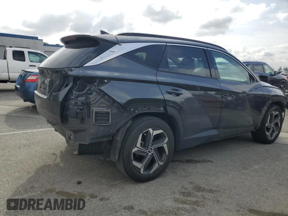 2022 Hyundai Tucson Limited with VIN 5NMJE3AE0NH113231, listed as a Copart auction lot 51114565 with 54,796 mi miles and Salvage Title. Bid and sale history available at carsss.com. Image 3.