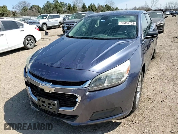 2015 Chevrolet Malibu LS with VIN 1G11B5SLXFF167497, listed as a Copart auction lot 52866155 with 74,968 mi miles and Salvage Title. Bid and sale history available at DreamBid. Image 13.