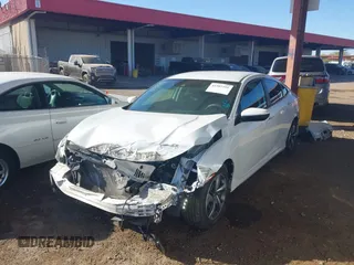 2020 Honda Civic Sedan LX with VIN 2HGFC2F62LH596691, listed as a IAAI auction lot 41507391 with 48,020 mi miles. Bid and sale history available at carsss.com. Image 2.
