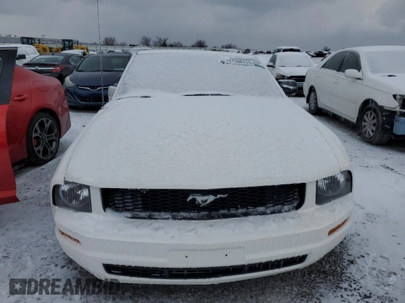 2007 Ford Mustang Deluxe with VIN 1ZVFT84N975330400, listed as a Copart auction lot 87208114 with 159,369 mi miles and Salvage title. Bid and sale history available at DreamBid. Image 5.
