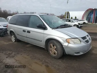 2005 Dodge Caravan with VIN 1D4GP24R95B421664, listed as a Copart auction lot 52335905 with 125,338 mi miles and Salvage Title. Bid and sale history available at carsss.com. Image 4.