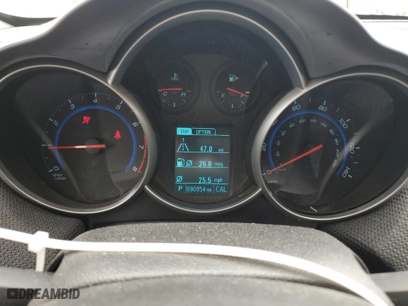 2015 Chevrolet Cruze LT with VIN 1G1PE5SB1F7235639, listed as a Copart auction lot 53167865 with 90,954 mi miles and Non Repairable. Bid and sale history available at carsss.com. Image 9.