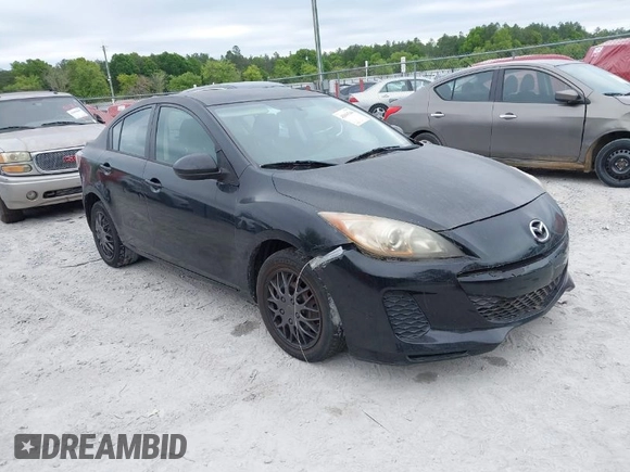 2013 Mazda 3 i SV with VIN JM1BL1TF2D1744933, listed as a IAAI auction lot 42041544 with 137,791 mi miles. Bid and sale history available at carsss.com. Image 1.