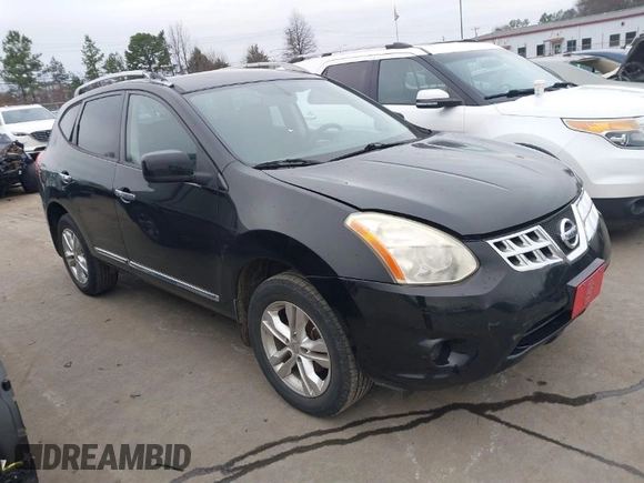 2013 Nissan Rogue S with VIN JN8AS5MVXDW657168, listed as a IAAI auction lot 41511587 with 192,576 mi miles and . Bid and sale history available at DreamBid. Image 1.