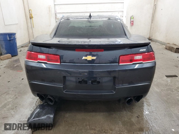 2014 Chevrolet Camaro SS with VIN 2G1FS1EW6E9267088, listed as a Copart auction lot 51487845 with 42,510 mi miles and Salvage Title. Bid and sale history available at carsss.com. Image 6.