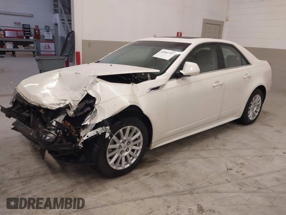 2011 Cadillac CTS Sedan Luxury with VIN 1G6DG5EY0B0144100, listed as a IAAI auction lot 41064767 with 87,922 mi miles. Bid and sale history available at carsss.com. Image 2.