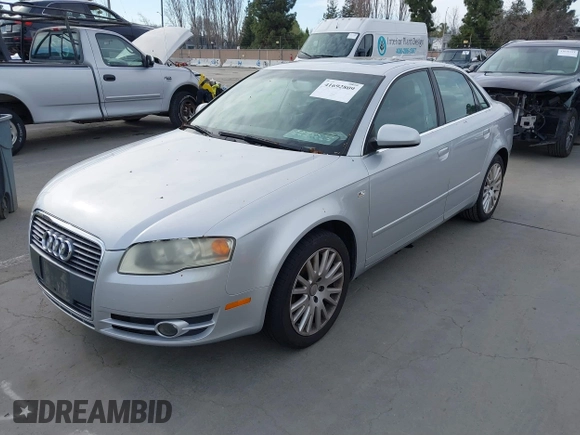 2006 Audi A4 2.0T z VIN WAUDF78E66A121740, wystawiony jako IAAI lot #41692809 z przebiegiem 179 142 mil mil oraz . Historia ofert i sprzedaży dostępna na DreamBid. Obrazek 2.