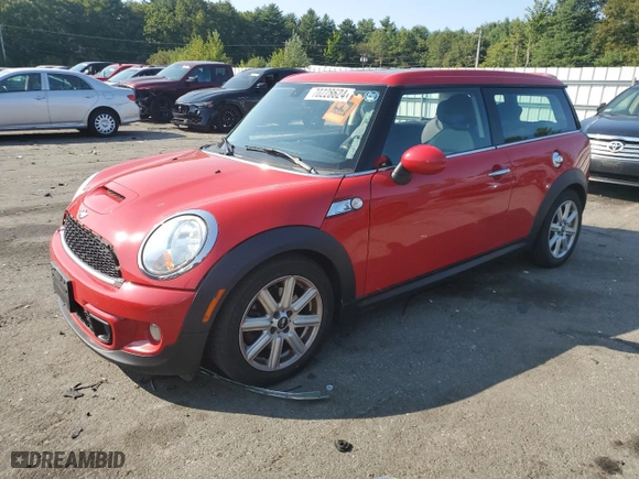 2014 MINI Cooper Clubman S with VIN WMWZG3C56ET801157, listed as a Copart auction lot 70228624 with NaN miles and Salvage Title. Bid and sale history available at carsss.com. Image 1.