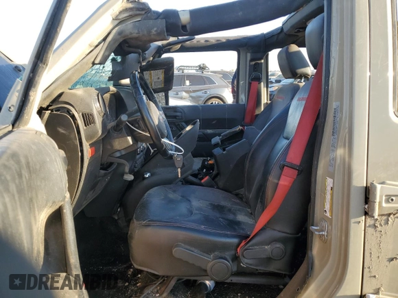 2017 Jeep Wrangler Unlimited Rubicon Recon with VIN 1C4BJWFG1HL717966, listed as a Copart auction lot 75629094 with 86,562 mi miles and Non repairable. Bid and sale history available at DreamBid. Image 7.