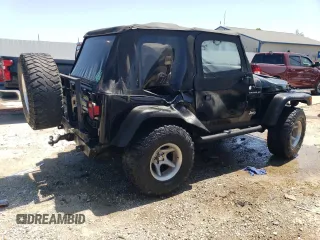 1997 Jeep Wrangler SE with VIN 1J4FY29P2VP431639, listed as a Copart auction lot 61222754 with 225,081 mi miles and Salvage Title. Bid and sale history available at carsss.com. Image 3.