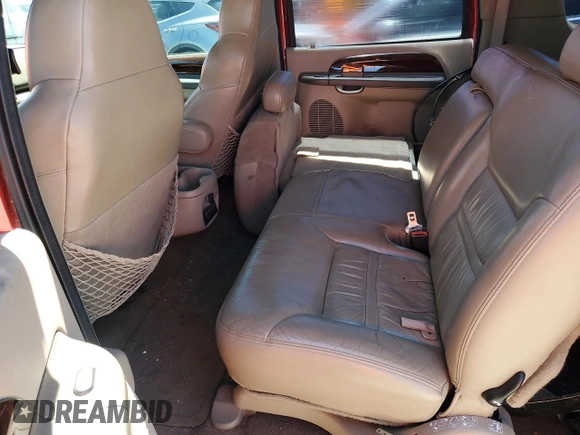 2000 Ford Excursion Limited z VIN 1FMNU42S2YED84910, wystawiony jako Copart lot #57272245 z przebiegiem 235 173 mil mil oraz Szkoda całkowita • Salvage title. Historia ofert i sprzedaży dostępna na DreamBid. Obrazek 11.
