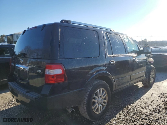 2014 Ford Expedition Limited with VIN 1FMJU2A51EEF52031, listed as a Copart auction lot 41173034 with 153,281 mi miles and Non Repairable. Bid and sale history available at carsss.com. Image 3.