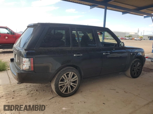 2010 Land Rover Range Rover HSE Lux with VIN SALMF1D48AA308170, listed as a Copart auction lot 52904695 with 49,180 mi miles and Salvage title. Bid and sale history available at DreamBid. Image 3.