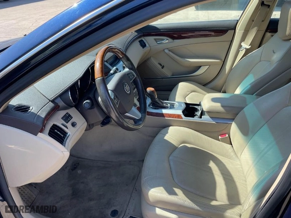 2008 Cadillac CTS AWD w/1SA with VIN 1G6DG577580154313, listed as a IAAI auction lot 41814665 with 107,179 mi miles. Bid and sale history available at carsss.com. Image 5.