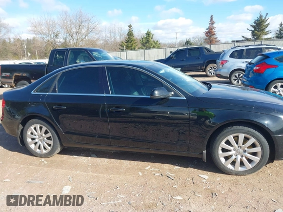 2010 Audi A4 2.0T Premium Plus with VIN WAUFFAFL0AN022596, listed as a IAAI auction lot 42028115 with 108,215 mi miles. Bid and sale history available at carsss.com. Image 13.