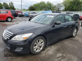 2013 Hyundai Genesis 3.8L with VIN KMHGC4DDXDU216586, listed as a Copart auction lot 55632675 with 166,975 mi miles and Clean Title. Bid and sale history available at carsss.com. Image 1.
