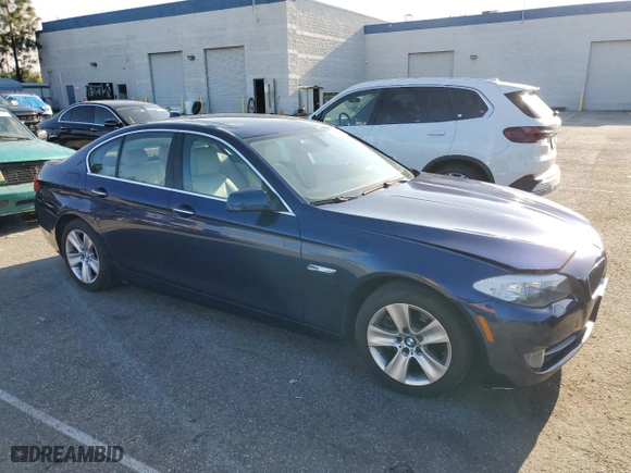 2012 BMW 5 Series 528i with VIN WBAXG5C52CDW66415, listed as a Copart auction lot 51549225 with 150,453 mi miles and Clean Title. Bid and sale history available at carsss.com. Image 4.