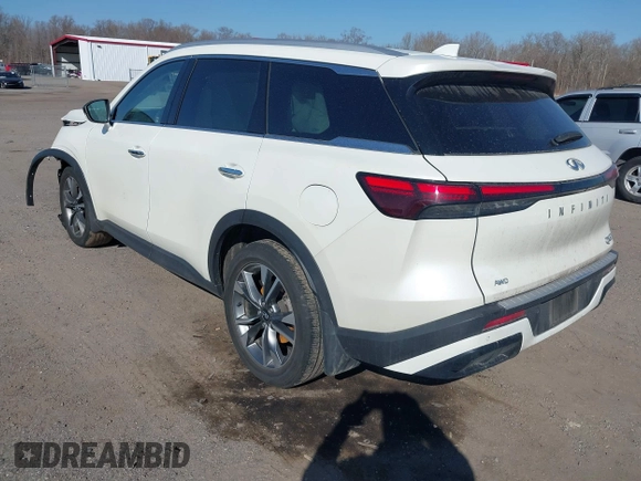 2023 Infiniti QX60 Luxe с VIN 5N1DL1FS5PC374874, выставлен на аукционе IAAI как лот 41754438 с пробегом 21 064 миль миль и . История ставок и продаж доступна на DreamBid. Изображение 3.