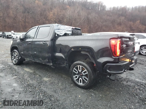 2021 GMC Sierra 1500 AT4 with VIN 3GTU9EET9MG326162, listed as a Copart auction lot 84890804 with 68,723 mi miles and Salvage Title. Bid and sale history available at carsss.com. Image 2.