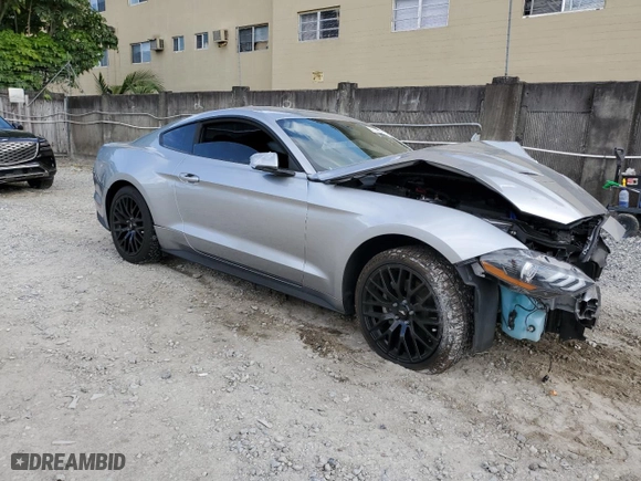 2020 Ford Mustang EcoBoost with VIN 1FA6P8TH7L5190401, listed as a Copart auction lot 47782715 with 34,194 mi miles and Non Repairable. Bid and sale history available at carsss.com. Image 4.
