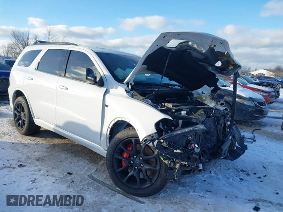 2023 Dodge Durango SRT 392 Premium with VIN 1C4SDJGJ3PC668238, listed as a IAAI auction lot 41305050 with 5,099 mi miles and . Bid and sale history available at DreamBid. Image 1.