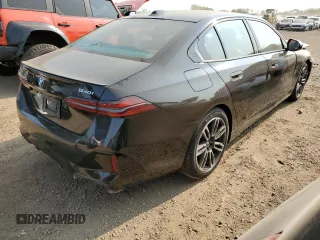 2024 BMW 5 Series 540i xDrive with VIN WBA63FJ06RCR52447, listed as a Copart auction lot 70771024 with 0 mi miles and Salvage Title. Bid and sale history available at carsss.com. Image 3.