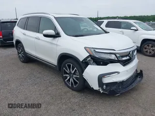 2022 Honda Pilot Elite with VIN 5FNYF6H0XNB030575, listed as a IAAI auction lot 42351191 with 81,671 mi miles and . Bid and sale history available at DreamBid. Image 1.