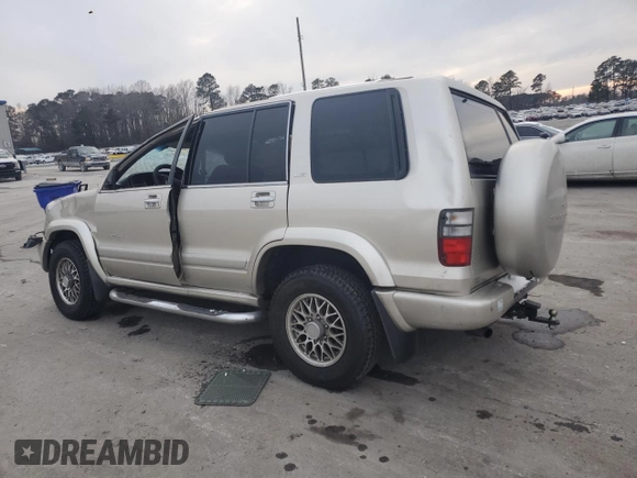 2000 Isuzu Trooper S with VIN JACDJ58X9Y7J18322, listed as a Copart auction lot 42444695 with 149,799 mi miles and Salvage title. Bid and sale history available at DreamBid. Image 2.