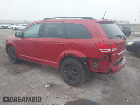 2020 Dodge Journey SE Value with VIN 3C4PDCAB7LT202345, listed as a IAAI auction lot 41517916 with 114,313 mi miles and . Bid and sale history available at carsss.com. Image 3.