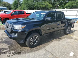 2022 Toyota Tacoma SR with VIN 3TMCZ5AN7NM513910, listed as a Copart auction lot 58142505 with 51,954 mi miles and Salvage title. Bid and sale history available at DreamBid. Image 1.