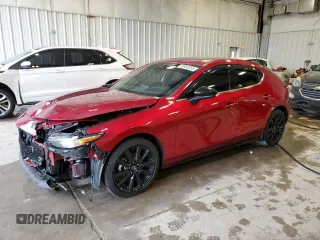 2023 Mazda 3 2.5 Turbo with VIN JM1BPBJY8P1607093, listed as a Copart auction lot 53950255 with 40,446 mi miles and Salvage title. Bid and sale history available at DreamBid. Image 1.