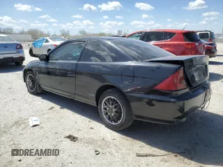 2001 Honda Civic EX with VIN 1HGEM22921L042589, listed as a Copart auction lot 52429515 with 204,141 mi miles and Salvage Title. Bid and sale history available at carsss.com. Image 2.