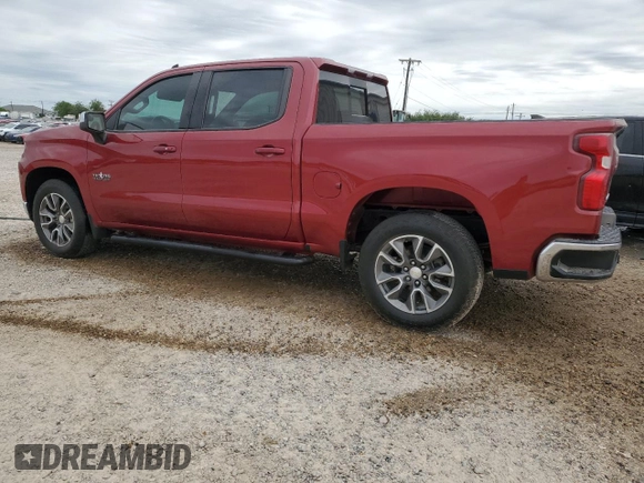 2020 Chevrolet Silverado 1500 LT with VIN 3GCPWCED6LG113848, listed as a Copart auction lot 51908935 with 108,242 mi miles and Clean Title. Bid and sale history available at carsss.com. Image 2.