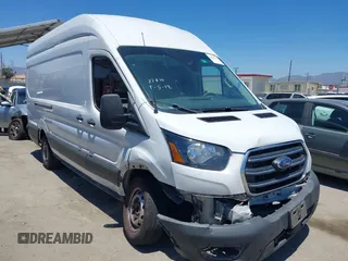 2020 Ford Transit Cargo with VIN 1FTBW3X89LKB72069, listed as a IAAI auction lot 42623407 with 454,279 mi miles and . Bid and sale history available at DreamBid. Image 1.