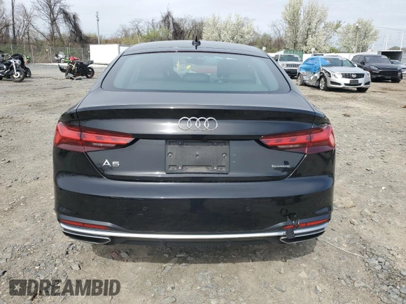 2021 Audi A5 Sportback Premium Plus z VIN WAUCBCF57MA055196, wystawiony jako Copart lot #51226945 z przebiegiem 78 680 mil mil oraz Szkoda całkowita • Salvage title. Historia ofert i sprzedaży dostępna na DreamBid. Obrazek 6.