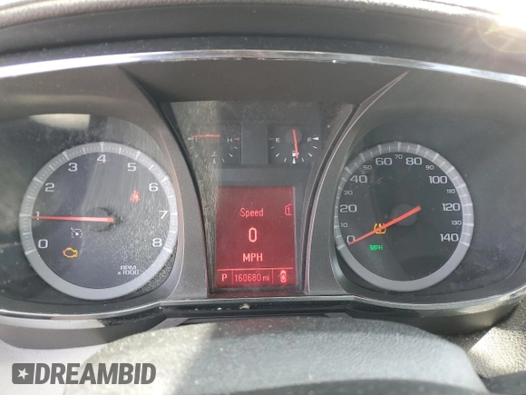 2012 GMC Terrain SLE-1 with VIN 2GKFLREK3C6341909, listed as a Copart auction lot 54400185 with 160,680 mi miles and Clean Title. Bid and sale history available at carsss.com. Image 9.